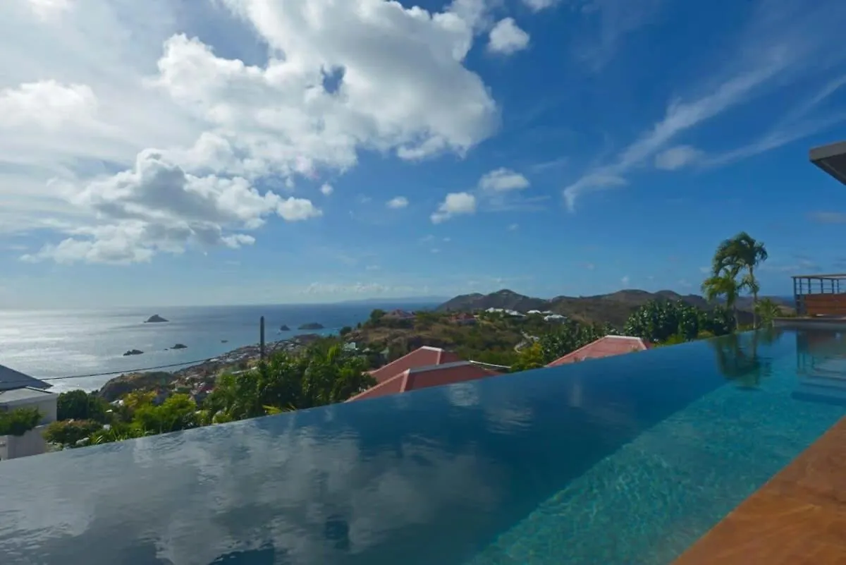 Stylish And Modern Villa With Spectacular Fine Sunset St. Barthelemy
